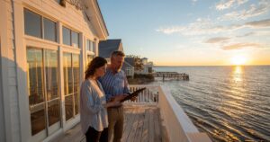 Two real estate investors
